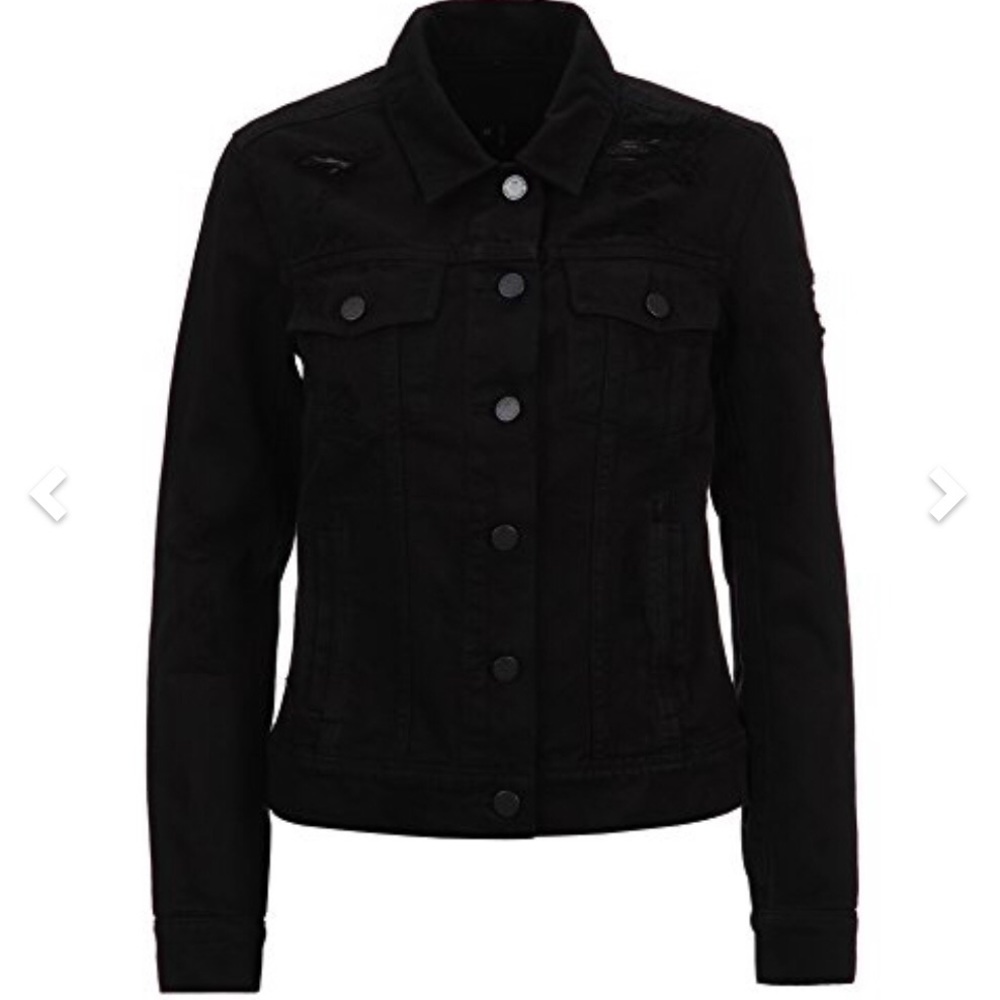 PAIGE Women’s Heidi Jacket Ramone Destruct…